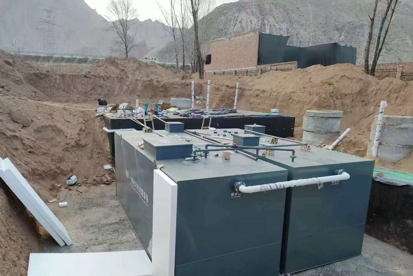 灵寿一体化污水处理设备